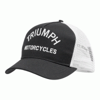 GORRA CON APLICACIÓN COSTA BLANCO Y NEGRO TRIUMPH-Triumph