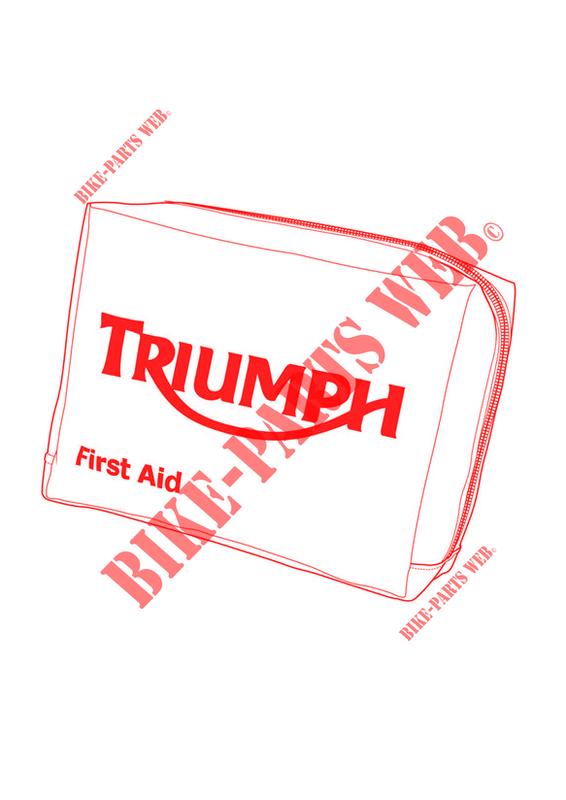 KIT DE PRIMEROS AUXILIOS DIN 13167 para Triumph TROPHY