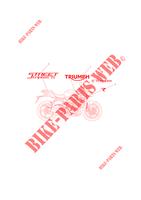 PEGATINAS para Triumph STREET TRIPLE 675 R 2013 - 2016